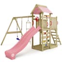 Wickey Spielturm MultiFlyer mit Schaukel, Rutsche & Sandkasten Bild 2