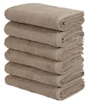 OTTO HOME Handtuch-Set Merida 6-tlg. Beige Frottier Bild 2
