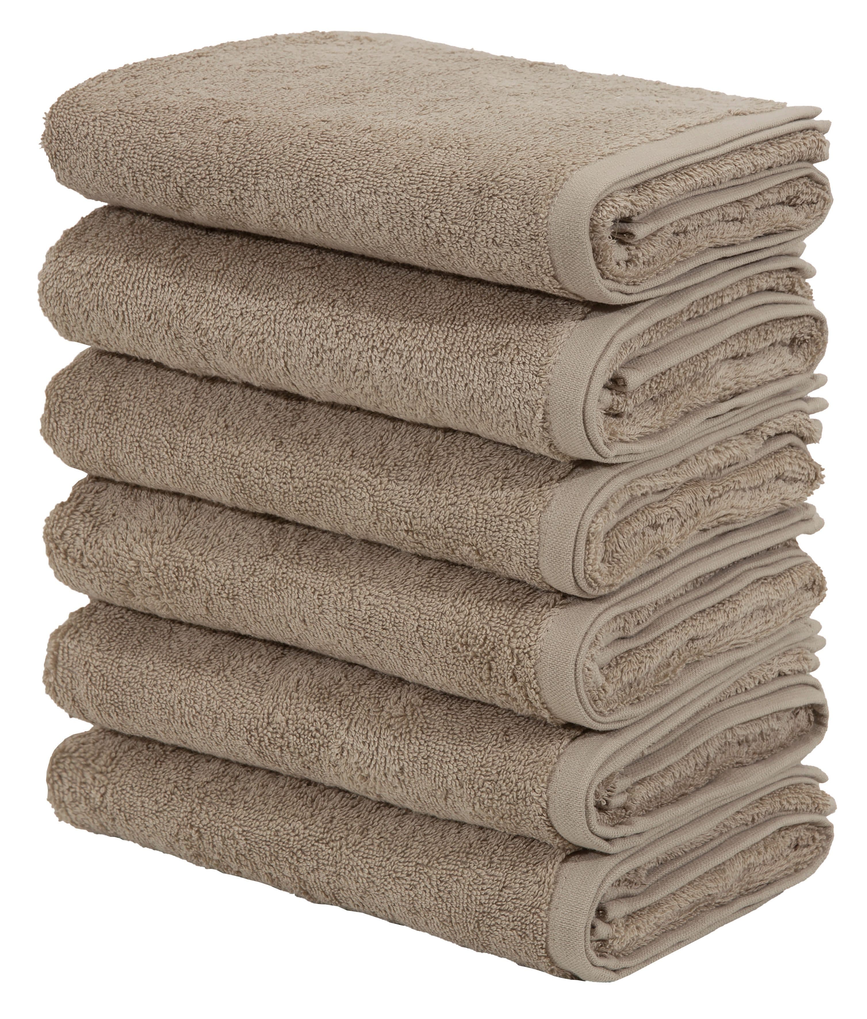 OTTO HOME Handtuch-Set Merida 6-tlg. Beige Frottier - Bild 2