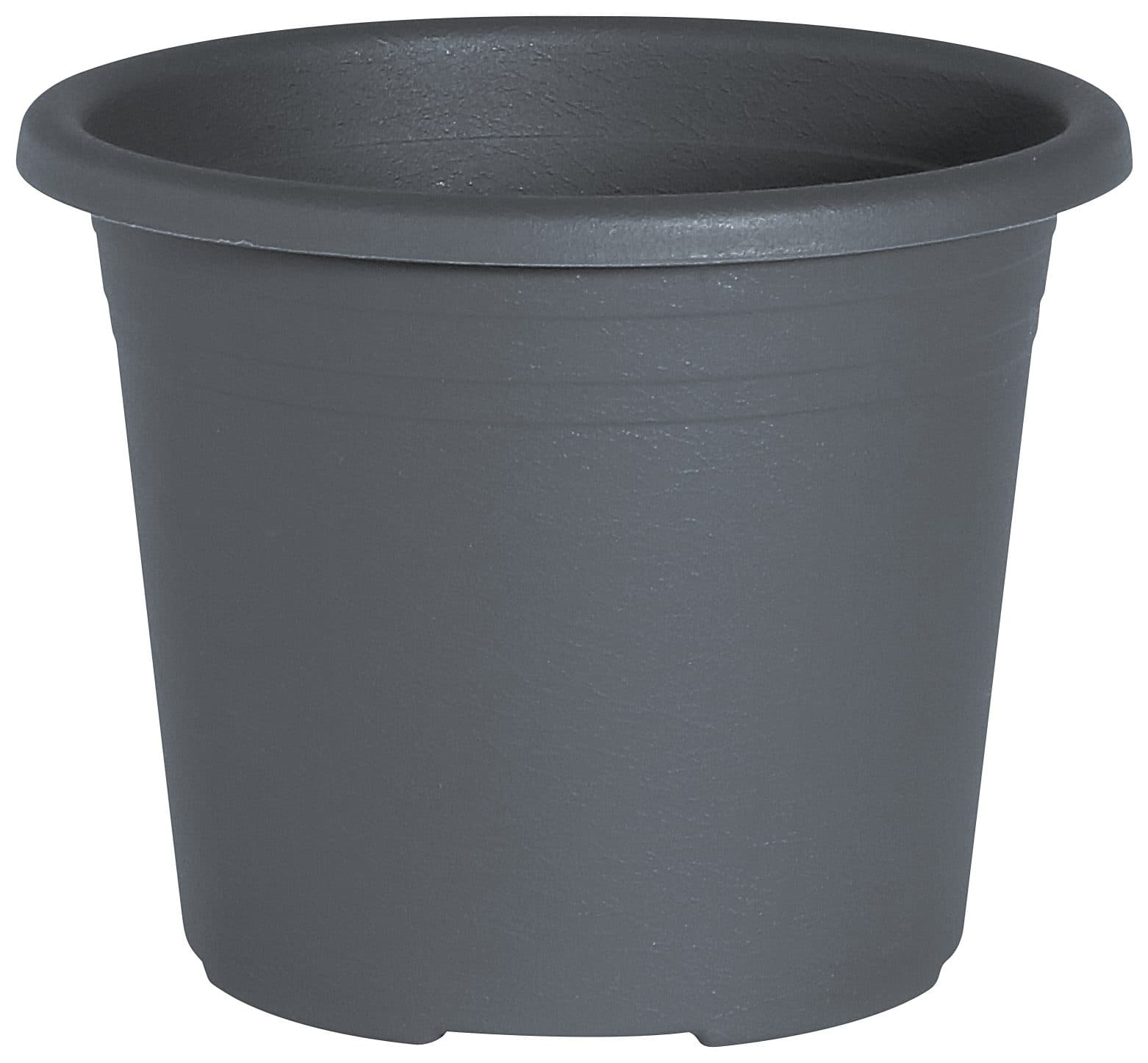 Geli Pflanzkübel Cylindro Anthrazit Kunststoff Pflanztopf
