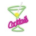 Forever Light LED Dekolicht Neon PLEXI Cocktails Grün/Rosa Bild 2