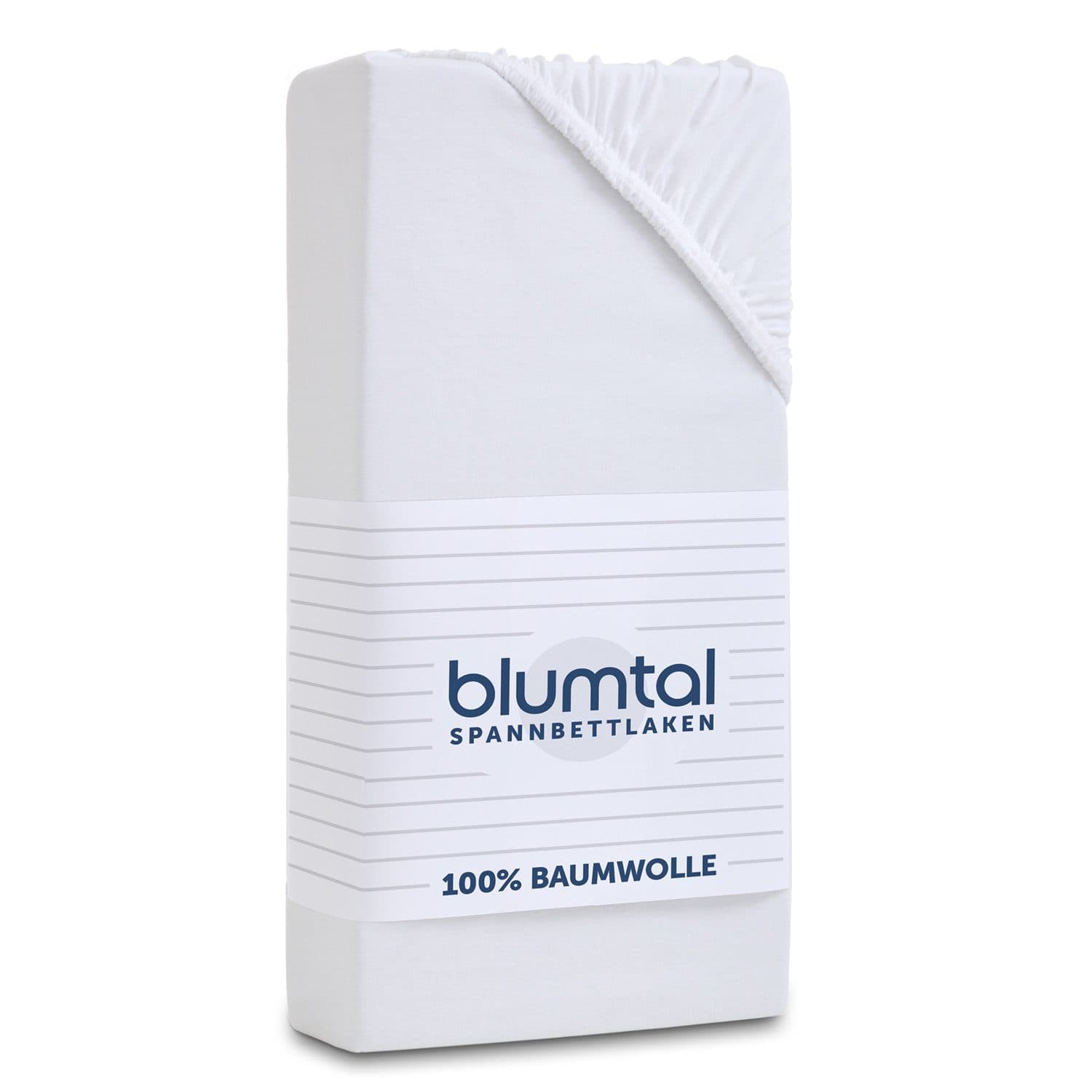 Blumtal Spannbettlaken 100% Baumwolle Jersey Bettlaken - Bild 2