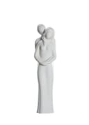 GILDE Dekofigur Francis Paar Halt dich fest Silberfarben Skulptur Bild 2