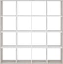 Raumteilerregal FMD Mega Beige Holzwerkstoff Bild 2