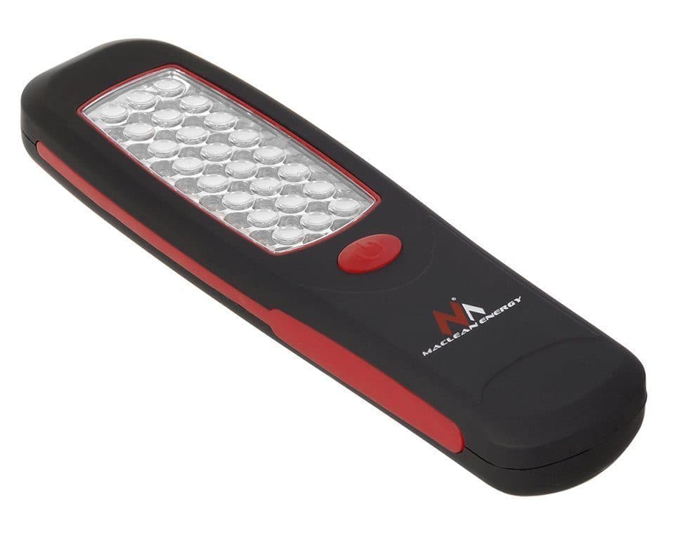Maclean Arbeitsleuchte MCE03 LED mit Magnet & Haken – Werkstattlampe Schwarz - Bild 2