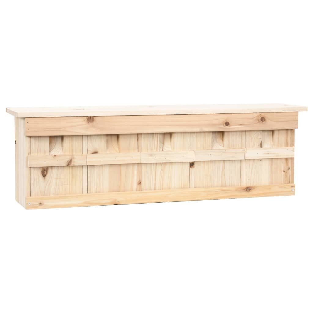 vidaXL Vogelhaus Spatzenhaus 5-fach Tannenholz - Bild 2