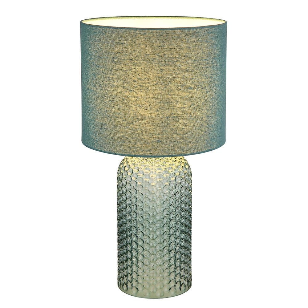 GLOBO LIGHTING Schreibtischlampe blassgrün Glas LED mit Leuchtmittel - Bild 2
