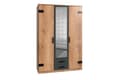 Wimex Liverpool Kleiderschrank 3-türig mit Spiegel Industrial Design Bild 2