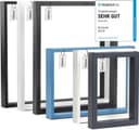 HOLZBRINK Tischbein Tischgestell Möbelfüße Tischuntergestell inkl. Bodenschoner HLT-01, Tischkufen Industriestahl pulverbeschichtet Bild 2