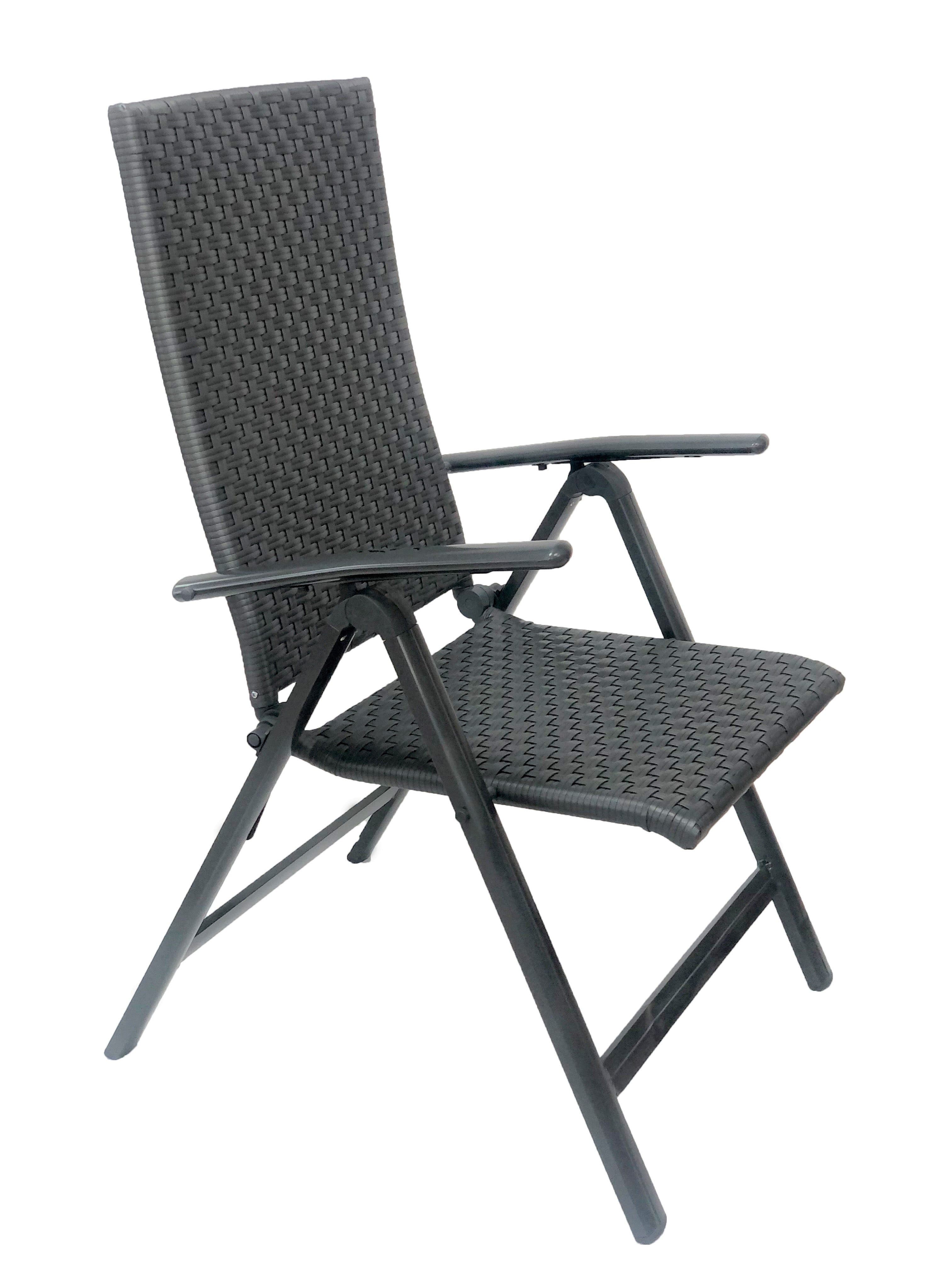 Sedex Gartensessel Palma Hochlehnklappstuhl Grau/Aluminium - Bild 2