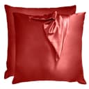 Komfortec Kissenbezug Mikrofaser Satin Rosa 2 Stück Bild 2