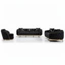 Palms-Store Sofa Set MIRA mit Knopfheftung 3-Sitzer + 3-Sitzer + Sessel Bild 2