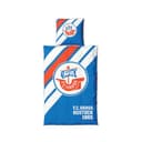 FC Hansa Rostock Retro Bettwäsche Streifen 135x200 cm Bild 2