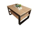 designimpex Couchtisch Design DA-222 Schwarz Matt Bild 2