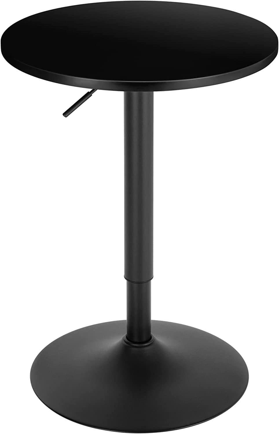 Woltu Bartisch Höhenverstellbar Schwarz MDF Metall - Bild 2