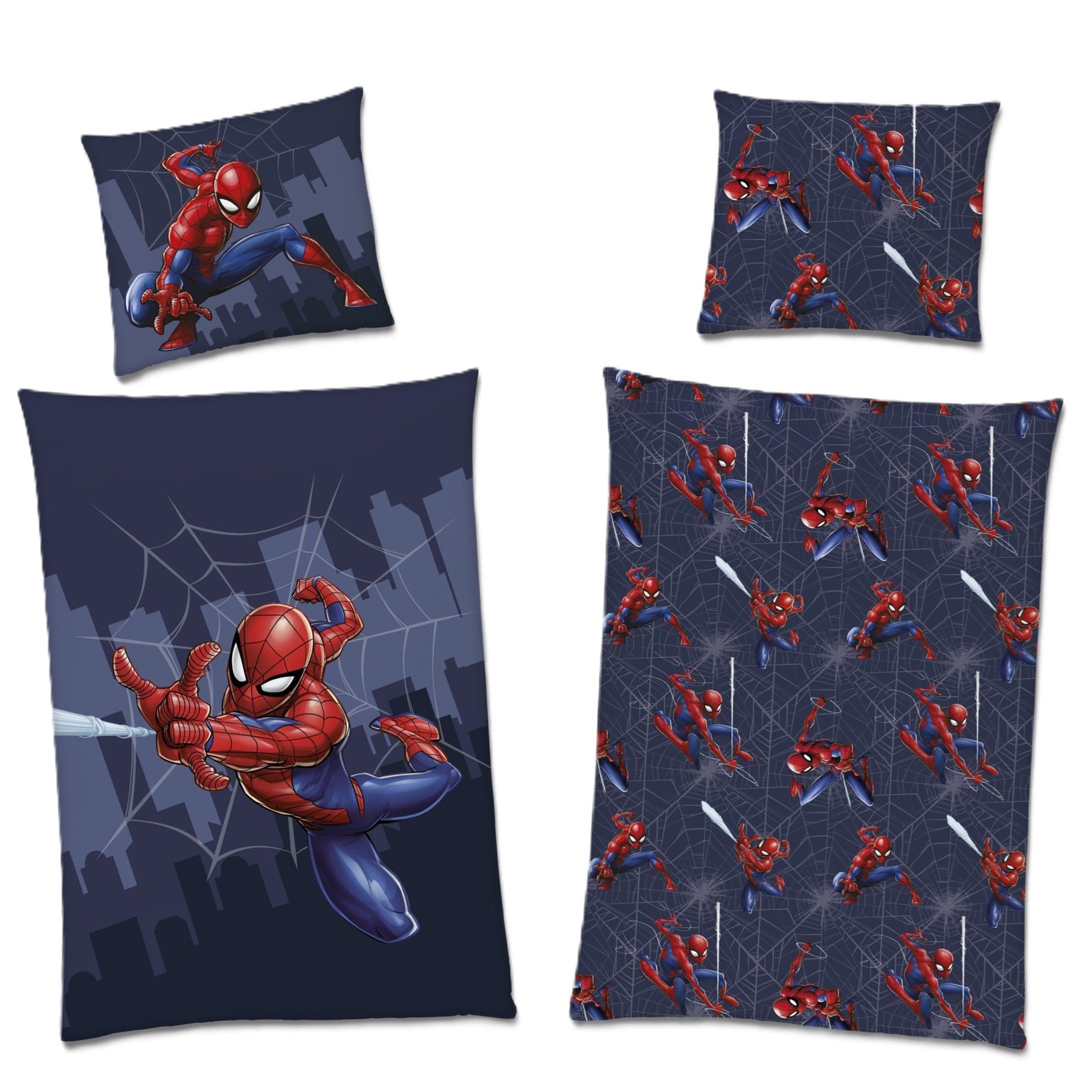 Familando Kinderbettwäsche Spiderman 100% Baumwolle Renforcé Wendemotiv - Bild 2