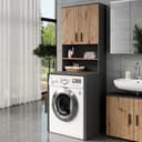 Vicco Waschmaschinenumbauschrank Irma Anthrazit Modern Bild 2