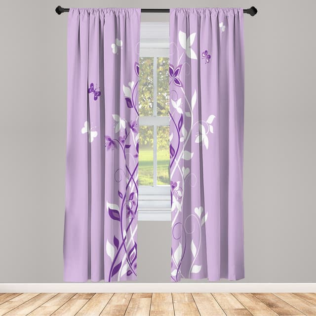 Abakuhaus Gardine Vorhang Violett S000V0AY