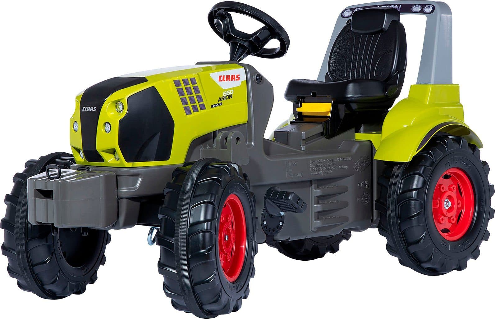 ROLLY TOYS Trettraktor Premium II Claas Arion 660 Grün/Grau - Bild 2