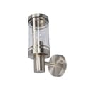 Lindby Außen-Wandleuchte Djori Edelstahl 1x15W LED IP44 Bild 2