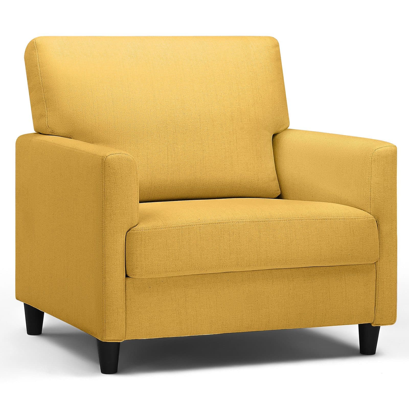 COMHOMA Relaxsessel Orange Leinen Memory-Schaum - Bild 2