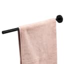 bremermann Teleskop-Handtuchhalter Bad-Serie PIAZZA BLACK aus Edelstahl matt schwarz Bild 2