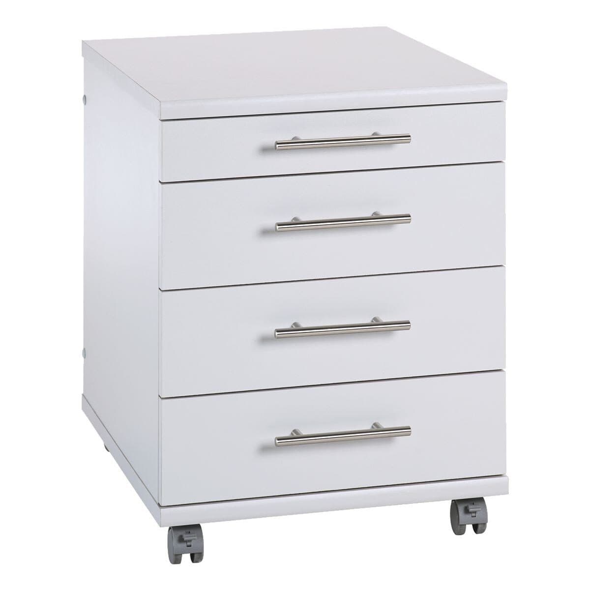 Rollcontainer Serie 500 Hellgrau Metall