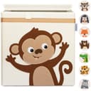 GLÜCKSWOLKE Aufbewahrungsbox Kinder Spielzeugkiste mit Deckel 33x33x33 Bild 2
