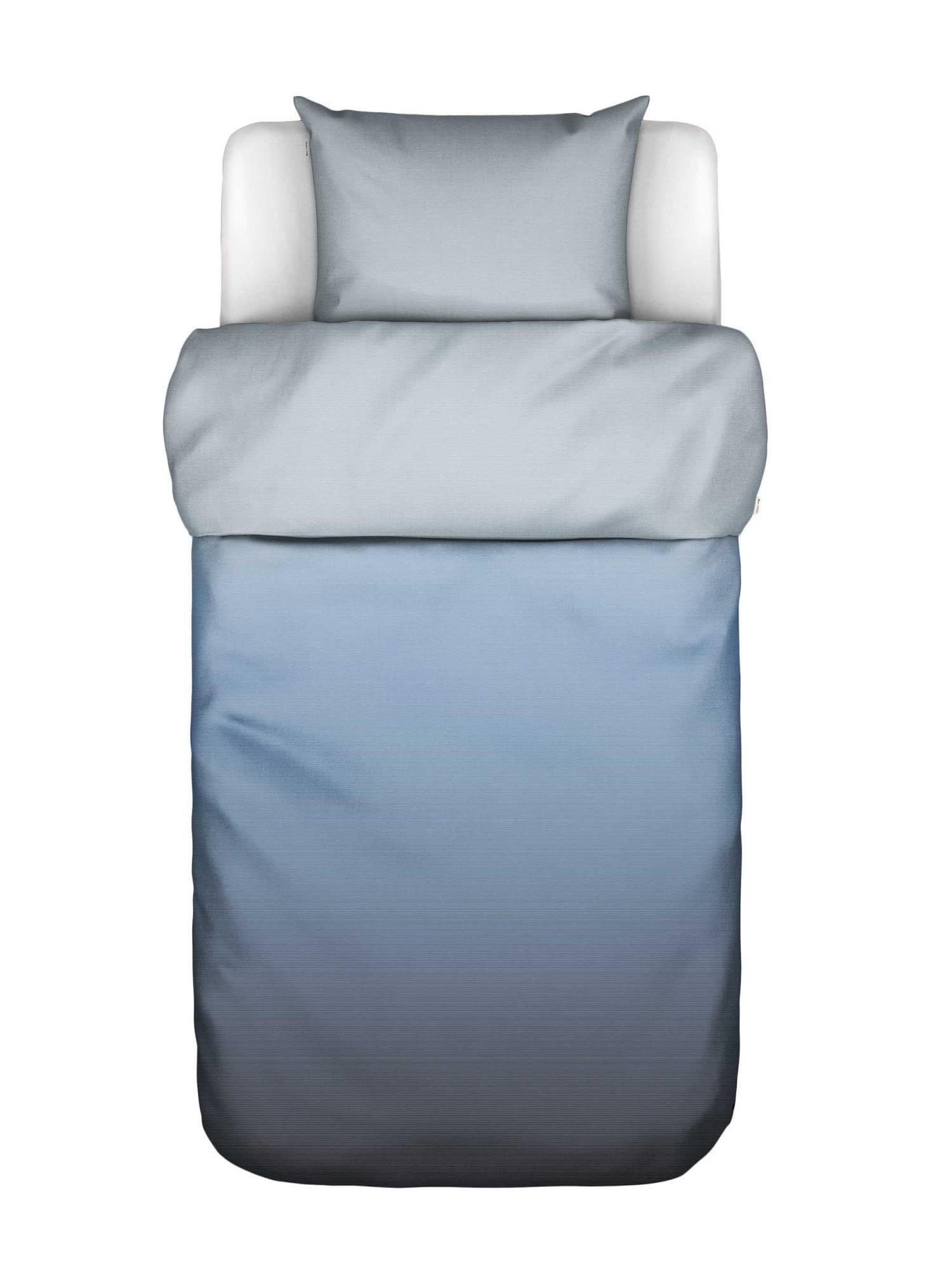 Marc O'Polo Home Bettwäsche Jorn Satin 2-teilig Blau Streifen - Bild 2