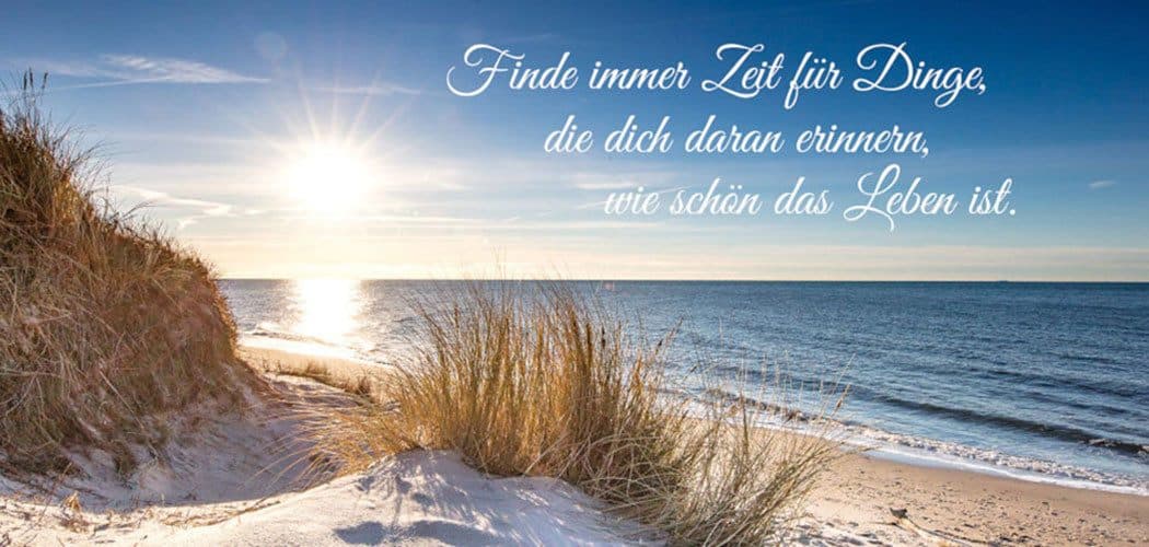 Bönninghoff Leinwandbild Meer Strand Sonnenaufgang Keilrahmen