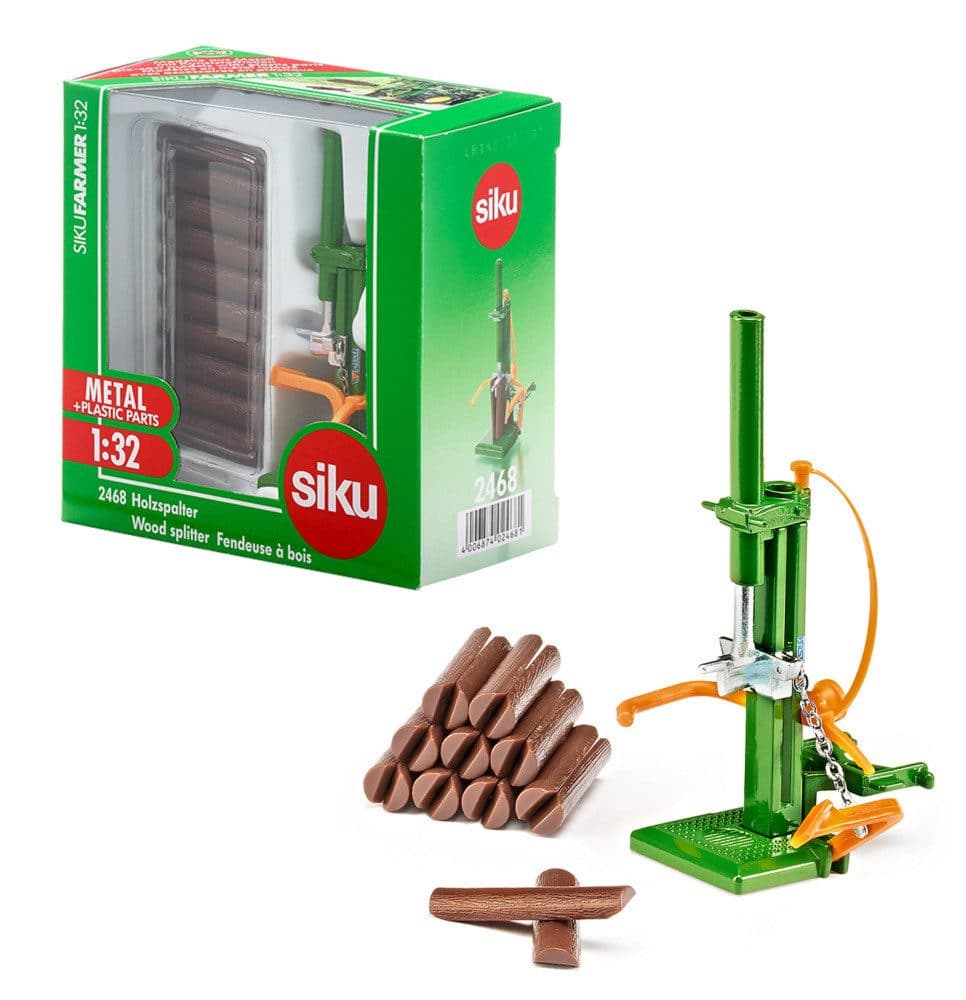 SIEPER SIKU Zubehör Holzspalter 1:32 Grün - Bild 2