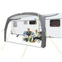 Skandika Vorzelt Vika Air Caravan 400 Grau aufblasbar Bild 2