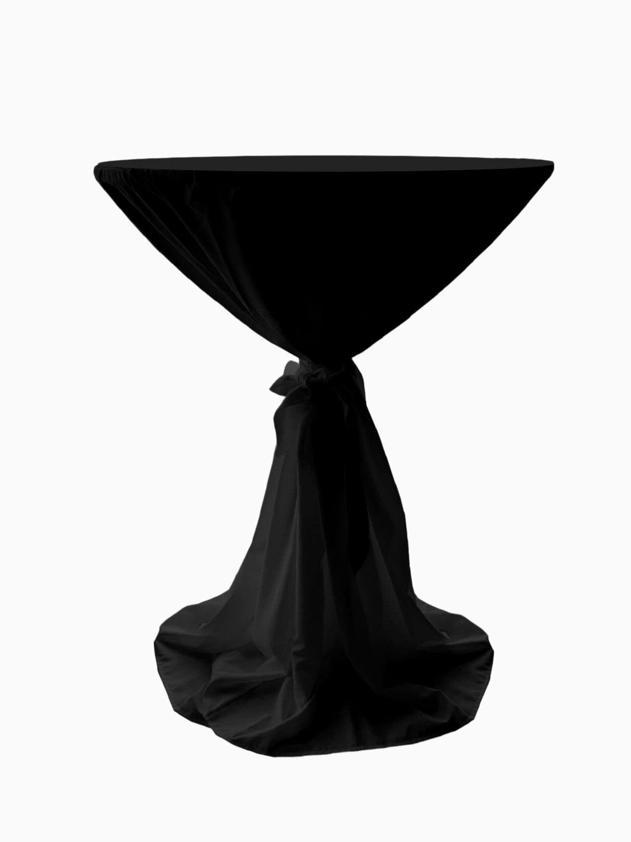 Jirex Trading Company Stehtischhusse Weiß Polyester 80cm