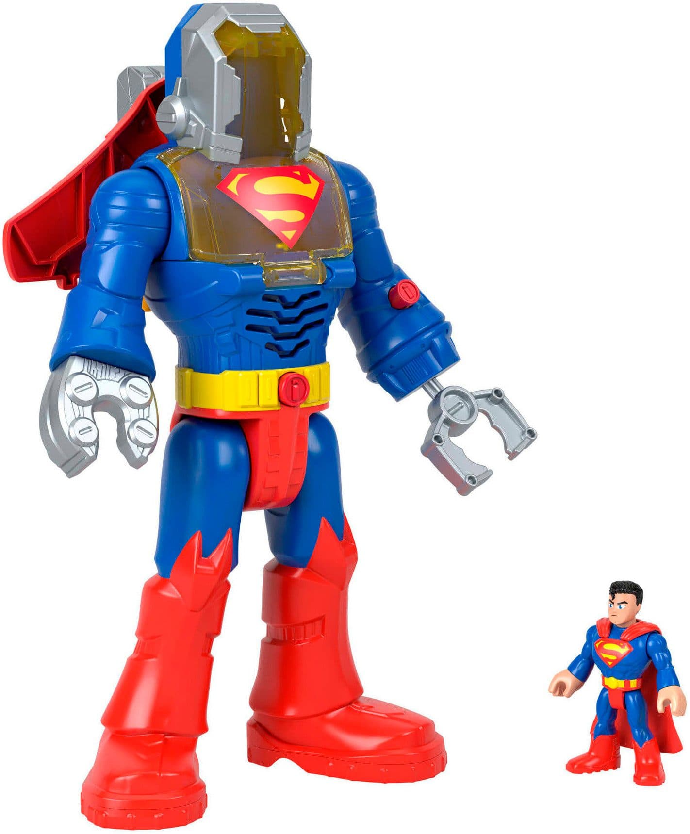 Mattel Imaginext DC Super Friends Superman Insider Exo-Anzug Actionfigur - Bild 2