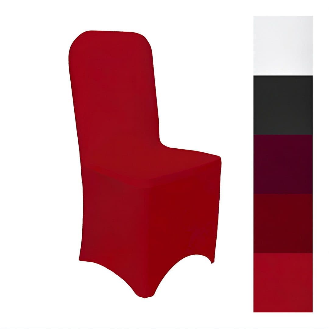 Event Kauf Stuhlhusse Stretch Universal Lehne Rot