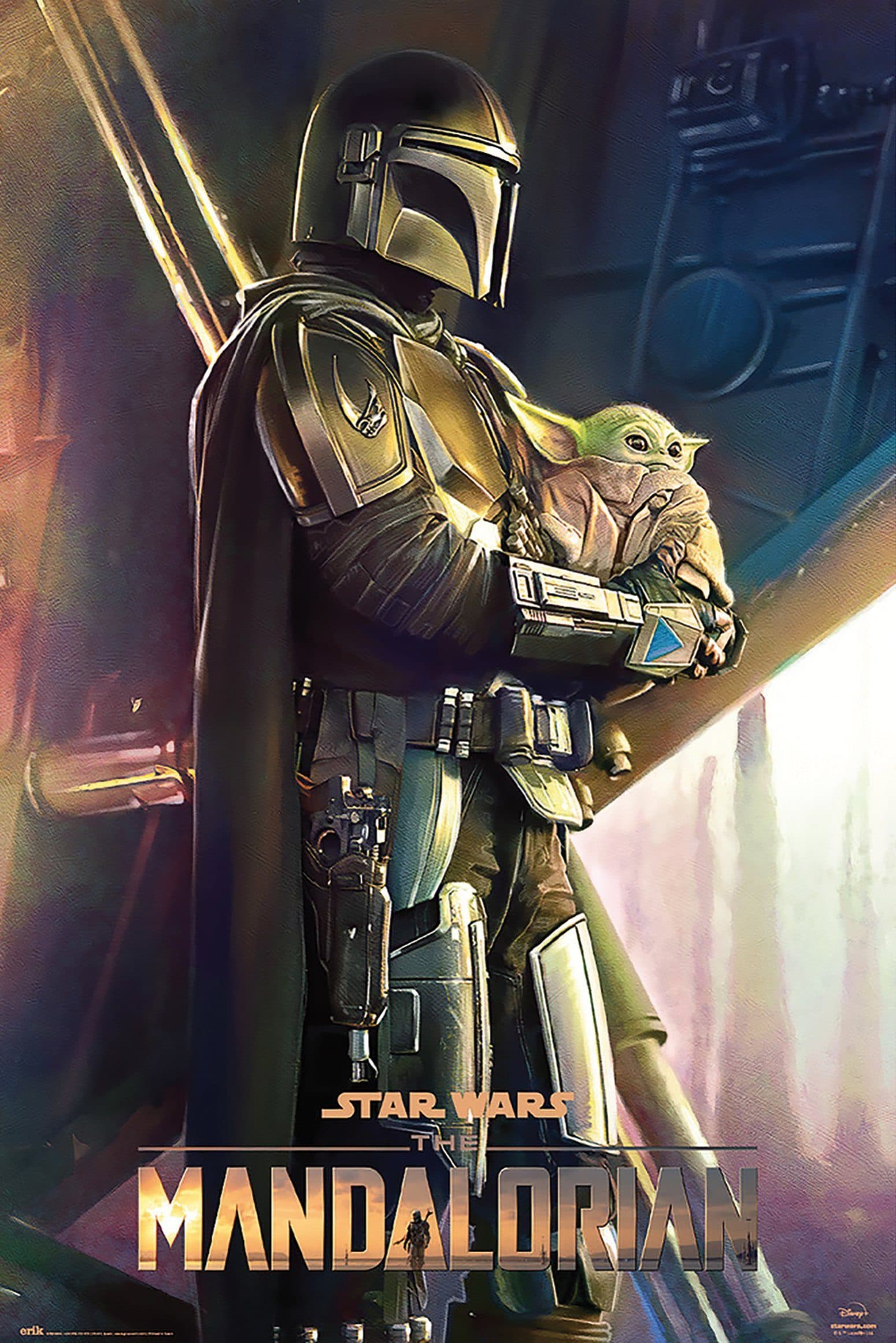 Grupo Erik The Mandalorian Poster A Clan Of Two - Bild 2