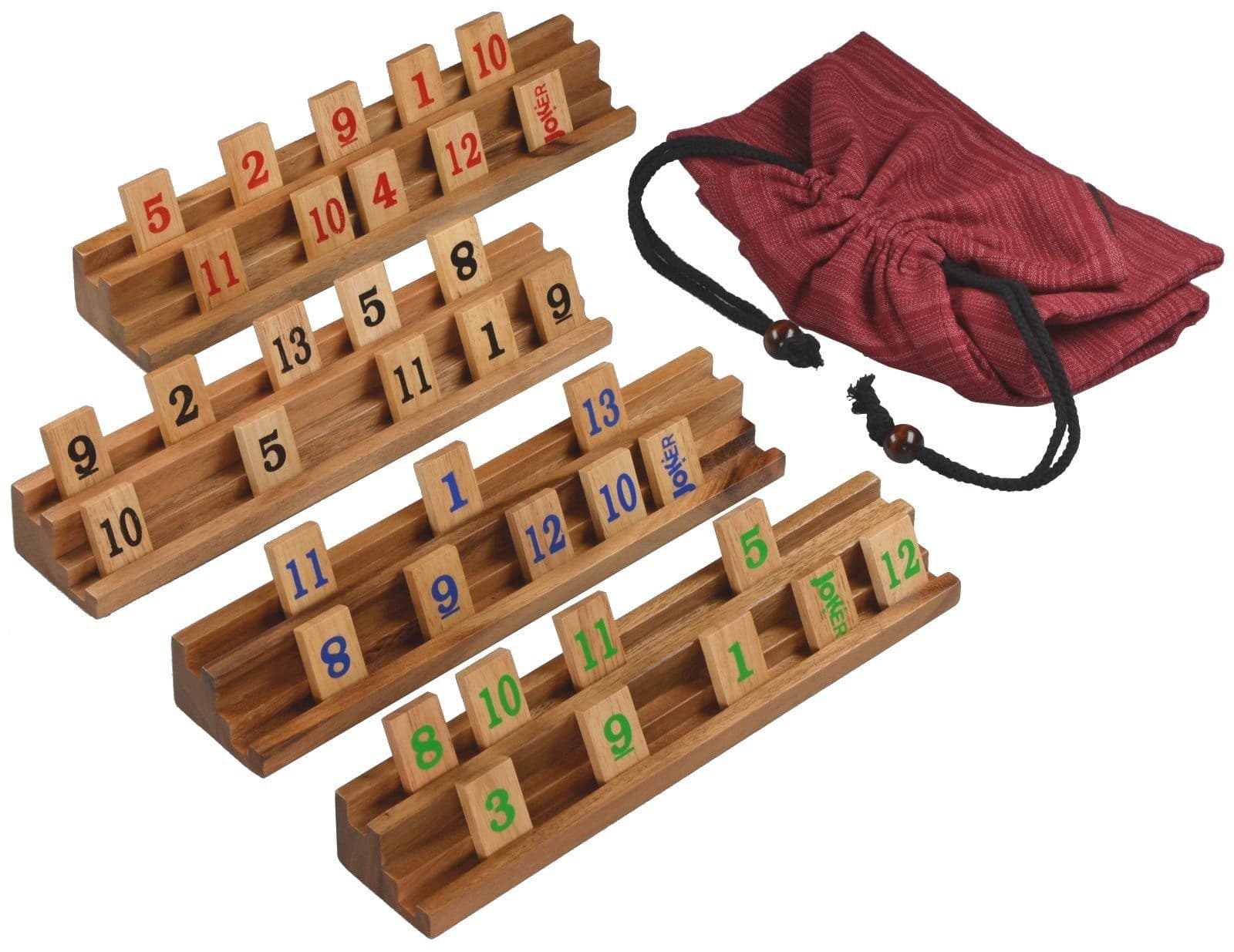 Logoplay Holzspiele Rummy Okey - Strategisches Legespiel aus Holz - Bild 2