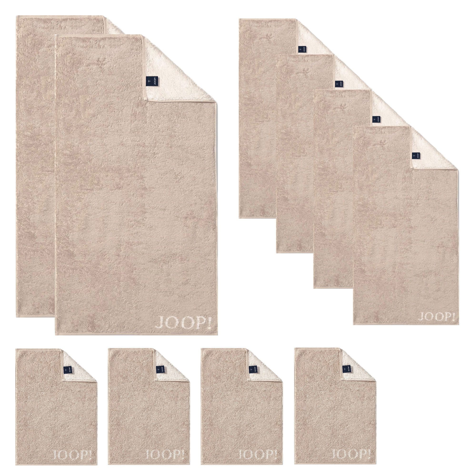 JOOP! Handtuch Set 10-tlg. Sand Frottier Premium - Bild 2