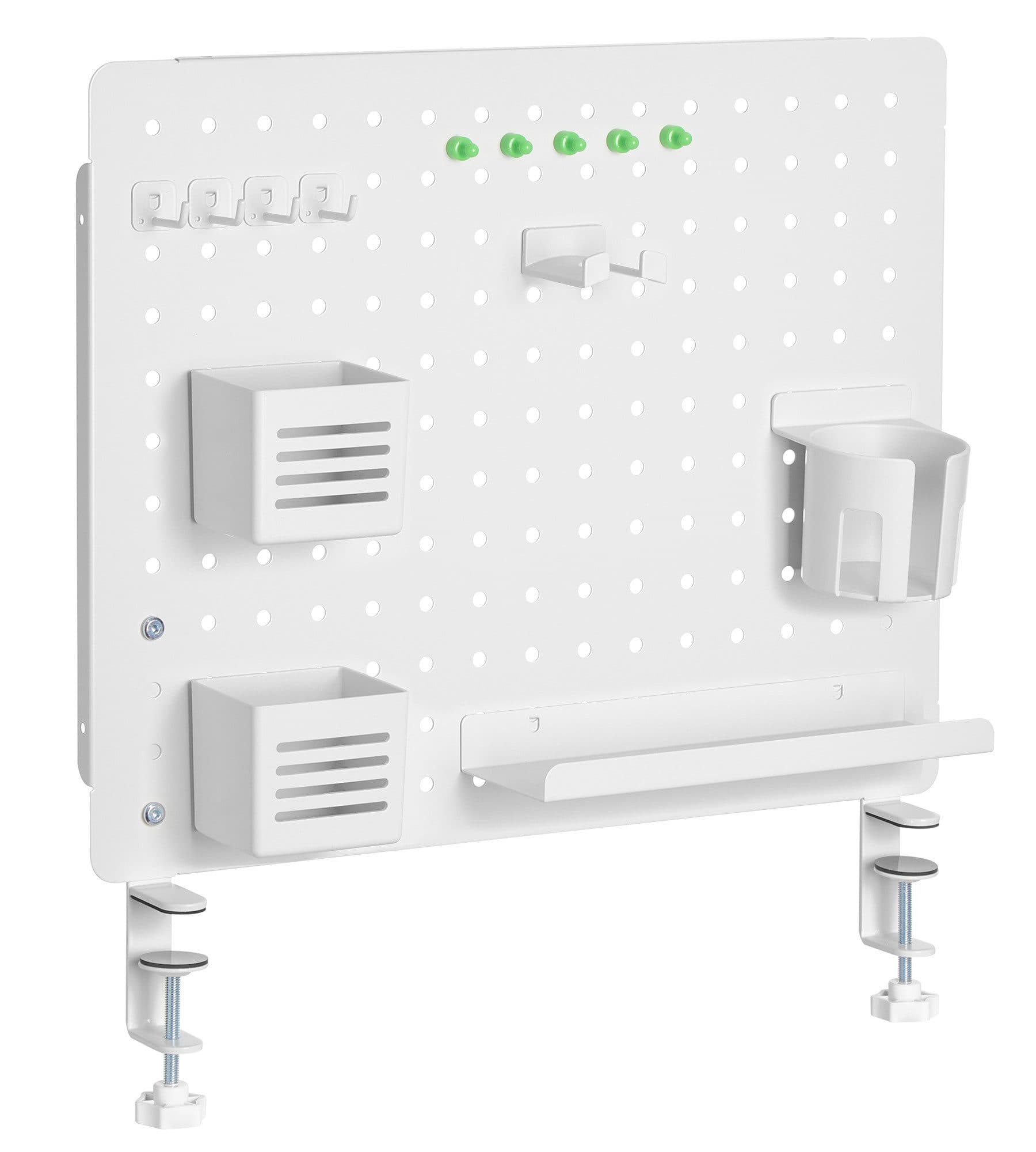 Ergolutions Wandtafel Schreibtisch Organizer Board Weiß Magnetisch