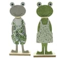 Dekoleidenschaft Froschpaar Deko Figur aus Filz 31 cm Bild 2
