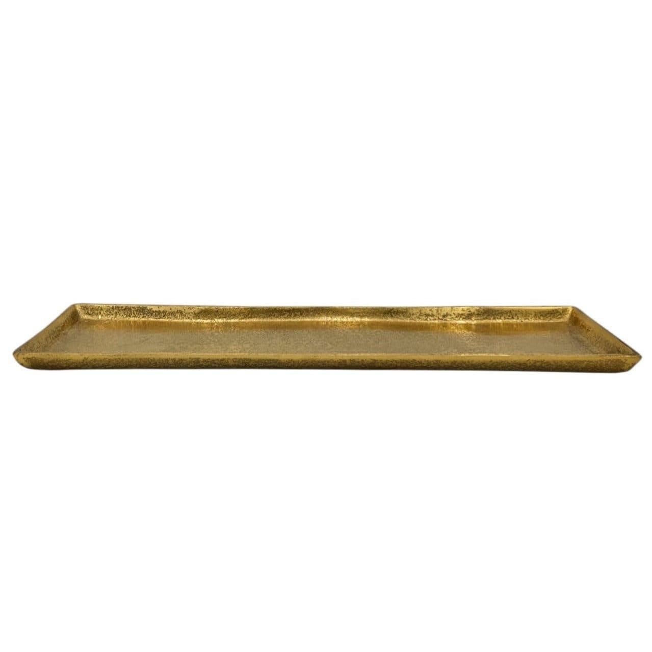 Meinposten Dekotablett Gold Aluminium Rechteckig - Bild 2