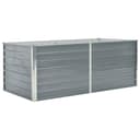 DOTMALL Hochbeet 160x80x45cm Verzinkter Stahl Grau Bild 2