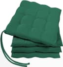 GREEN MARK Textilien Sitzkissen 4er-Set Dunkelgrün Bild 2