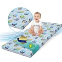 Kindermatratze Babymatratze mit Baumwollbezug, waschbar & rollbar, 60x120 cm Bild 2