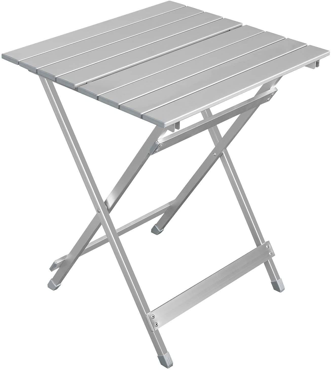 Woltu Campingtisch Klappbar Aluminium Silber - Bild 2