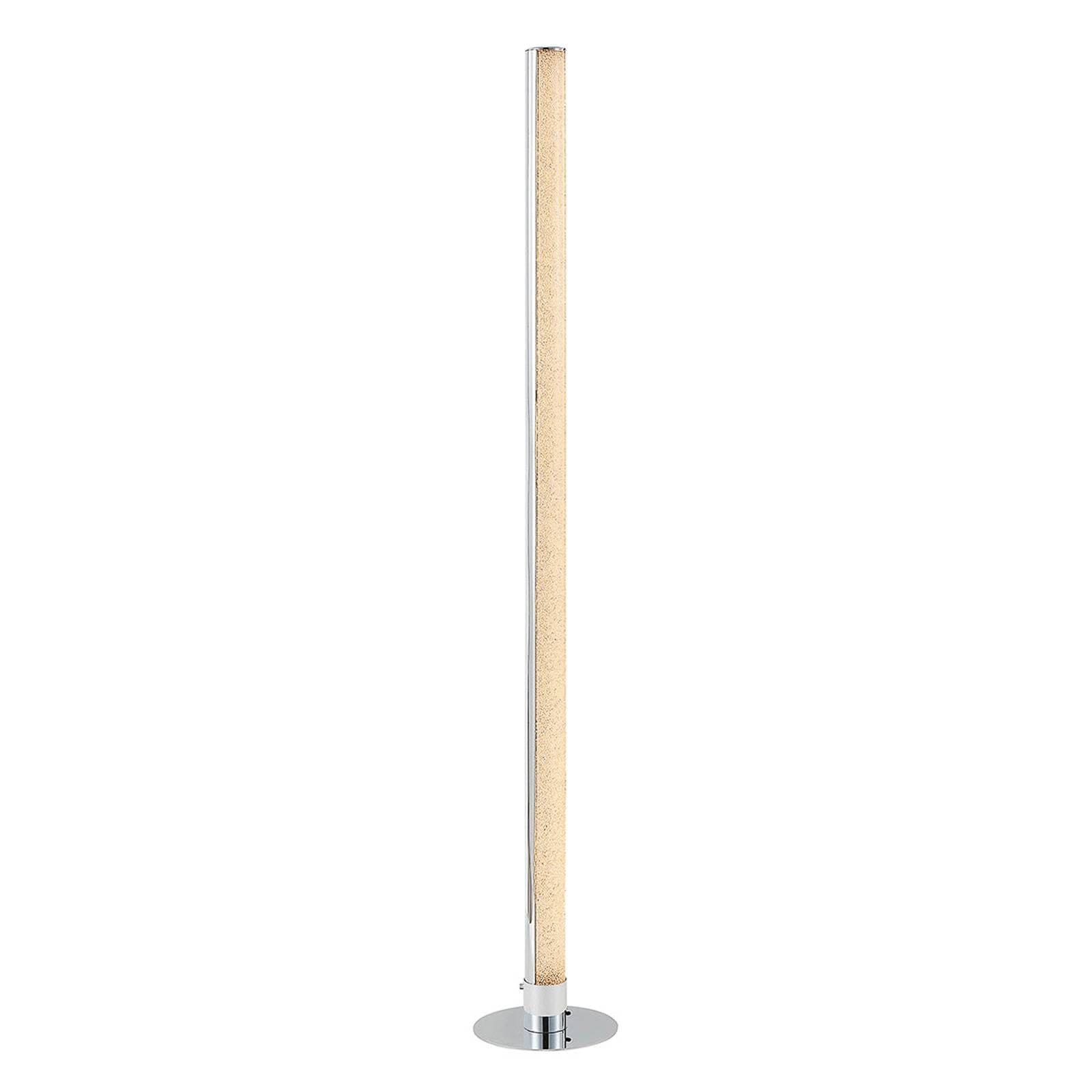 Lindby Stehlampe Hadis RGB LED mit Fernbedienung Silber/Weiß - Bild 2