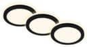 Briloner Leuchten LED Einbauleuchte 3er-Set Schwarz IP44 Bild 2