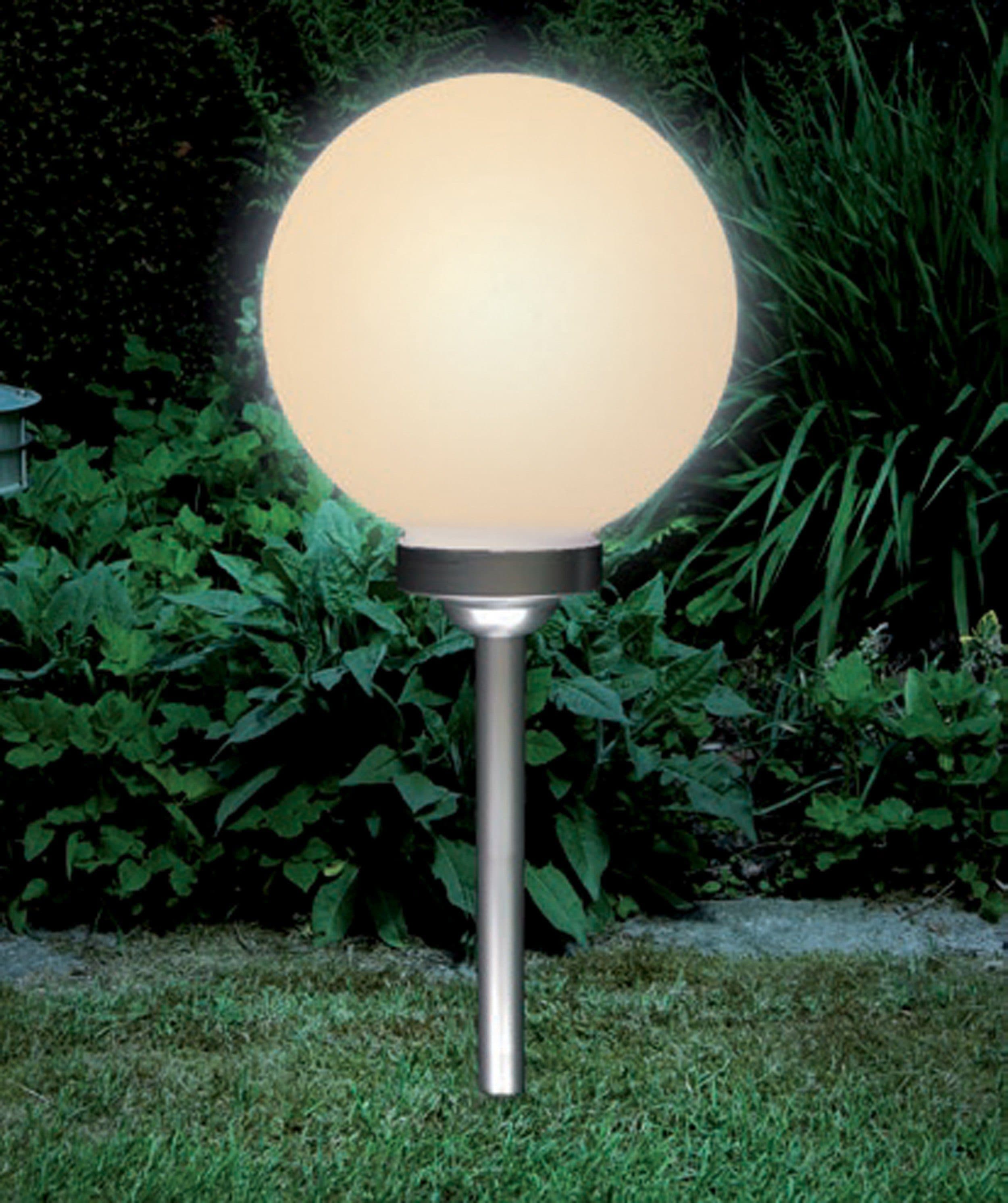kamelshopping LED Solarleuchte Solar Kugelleuchte Gartenkugel Warmweiß - Bild 2