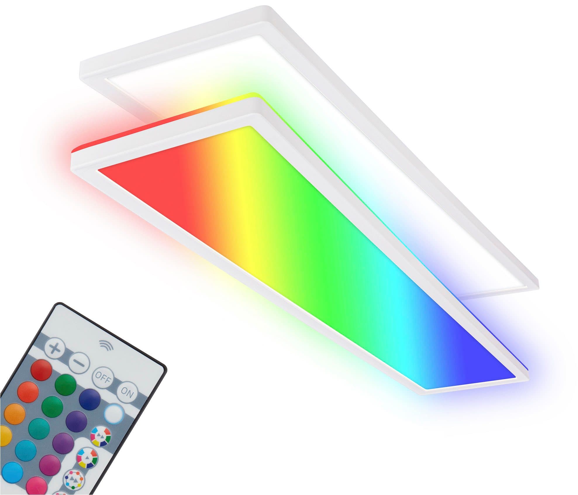 BRILONER LEUCHTEN LED Panel "SLIM Deckenleuchte" Weiß