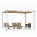 PURPLE LEAF Pergola 3x4m mit Schiebedach Aluminium Bild 2